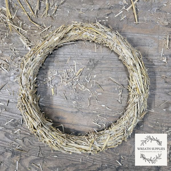 14 inch straw wreath base