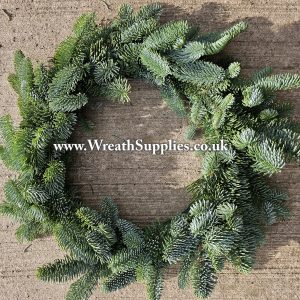 Fresh spruce wreath